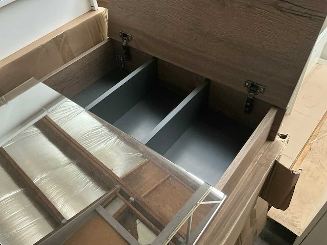 Ds deluxe spiegelkast tobacco oak 140cm - afbeelding 5 van  7