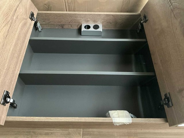 Ds deluxe spiegelkast tobacco oak 140cm - afbeelding 6 van  9