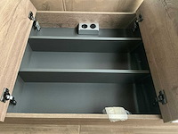 Ds deluxe spiegelkast tobacco oak 140cm - afbeelding 6 van  9