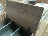 Ds deluxe spiegelkast tobacco oak 140cm - afbeelding 7 van  8