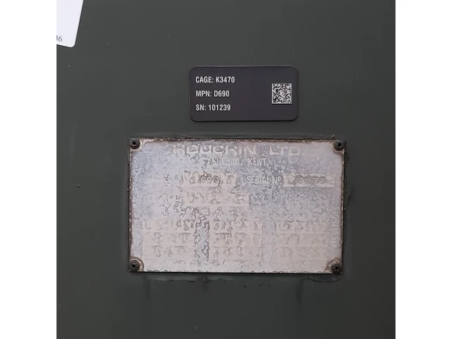 Dsa 600 (model d 690) houchin - afbeelding 12 van  12