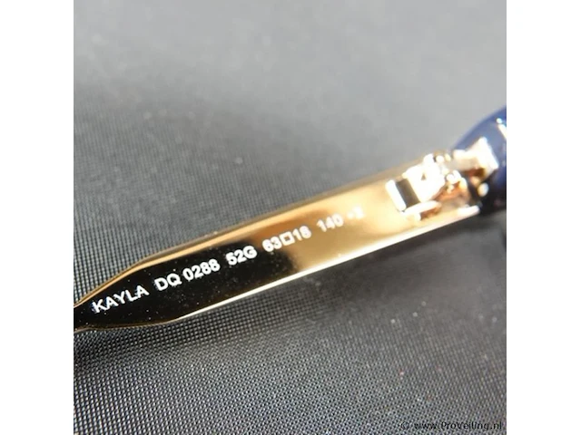 Dsquared dq 0288 52g donker havana - afbeelding 4 van  5