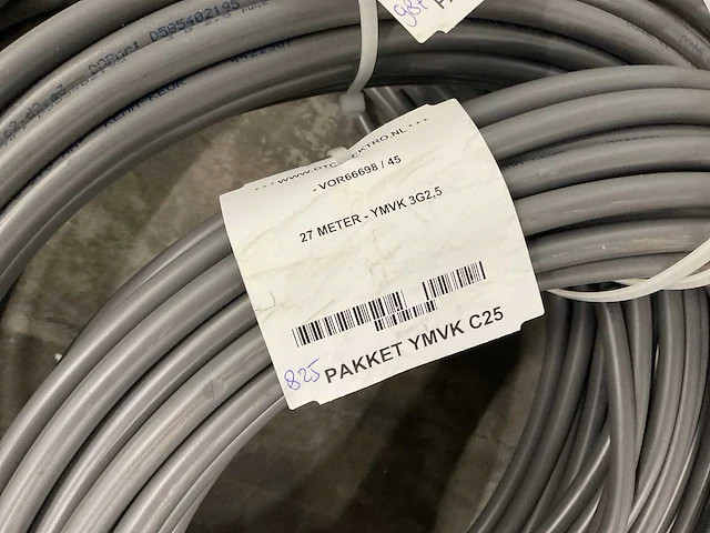 Dtc kabel pakket ymvk c25 kabel 27m (18x) - afbeelding 7 van  10