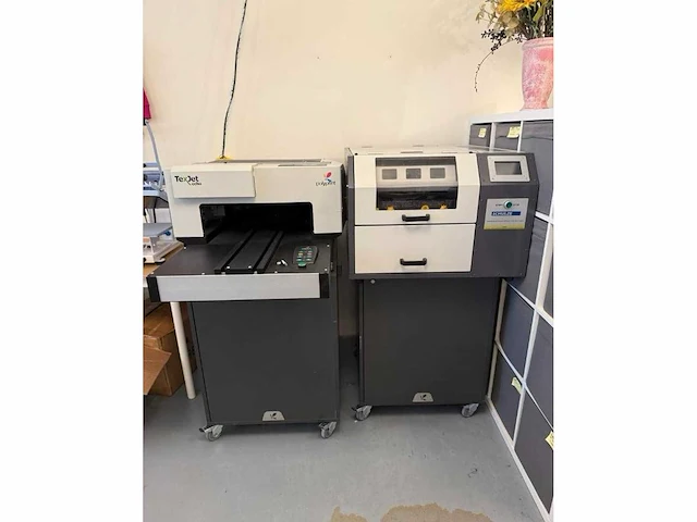 Dtg/dtf-printer polyprint texjet echo + schulze iv pretreater - afbeelding 1 van  21