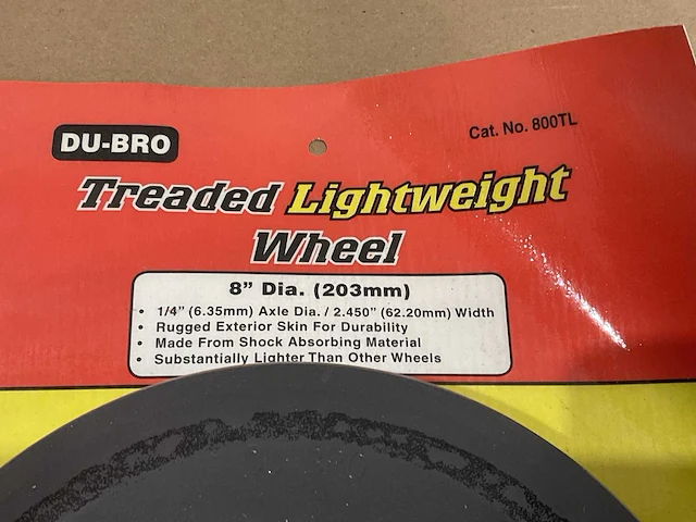 Du-bro treaded lightweight diverse wielen - afbeelding 4 van  8