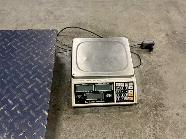 Dual channel platform scales - afbeelding 3 van  4