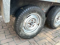 Dubbel asser aanhangwagen - afbeelding 2 van  17