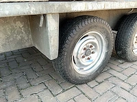 Dubbel asser aanhangwagen - afbeelding 6 van  17