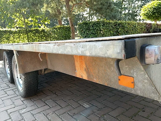 Dubbel asser aanhangwagen - afbeelding 8 van  17