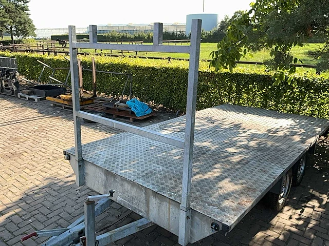 Dubbel asser aanhangwagen - afbeelding 9 van  17