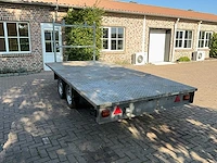 Dubbel asser aanhangwagen - afbeelding 11 van  17