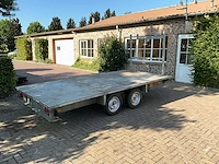 Dubbel asser aanhangwagen - afbeelding 13 van  17
