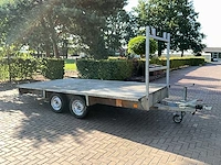 Dubbel asser aanhangwagen - afbeelding 14 van  17