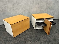 Dubbel ladeblok met uitschuiflade (2x) - afbeelding 8 van  9