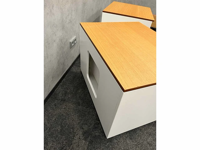 Dubbel ladeblok met uitschuiflade (2x) - afbeelding 9 van  9