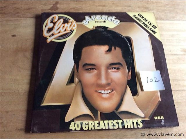 Dubbel lp elvis - afbeelding 1 van  2