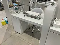Dubbel nagelstudio meubel - afbeelding 15 van  15