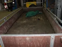 Dubbelassige aanhangwagen anssems ansa 2000 met kenteken ws-58-nz. bakafmeting 300 x 125 cm. - afbeelding 3 van  5