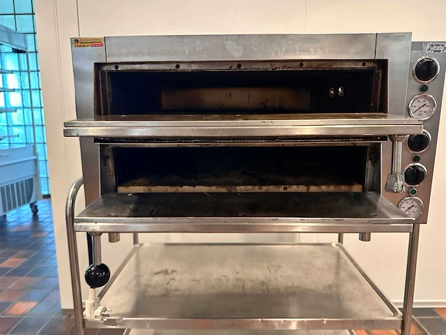 Dubbele - pizza-oven - afbeelding 3 van  4