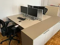 Dubbele bureau-opstelling (3x) - afbeelding 1 van  6