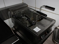 Dubbele friteuse. afmeting 40 x 70 x 100 cm. - afbeelding 1 van  3