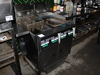 Dubbele friteuse pitco sg14. - afbeelding 2 van  2