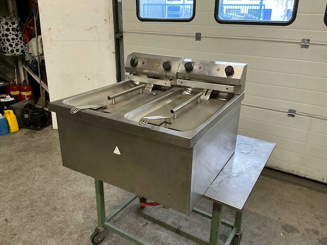 Dubbele friteuse - afbeelding 1 van  5
