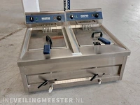 Dubbele frituur hakpro, tfr-12+12-9