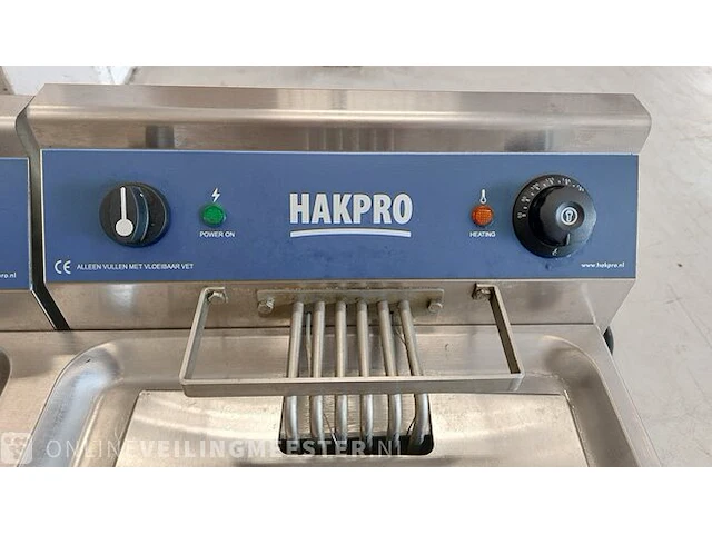 Dubbele frituur hakpro, tfr-12+12-9 - afbeelding 8 van  12
