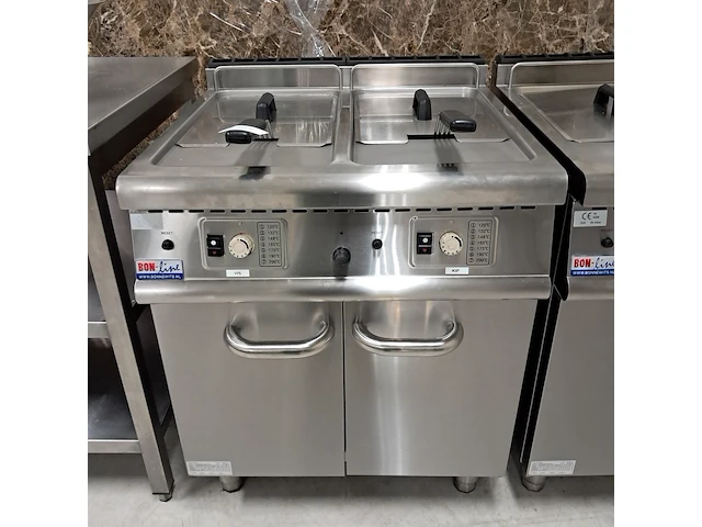 Dubbele gasfriteuse, bon-line, model jzh-rc-2 type a1 - afbeelding 2 van  9