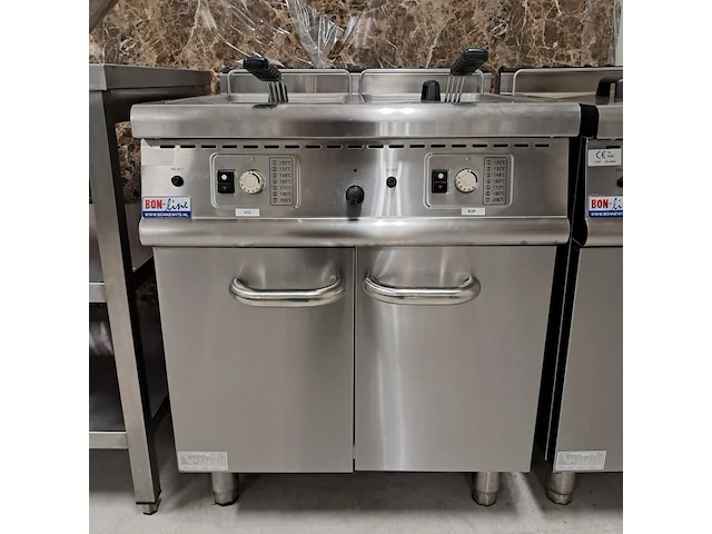Dubbele gasfriteuse, bon-line, model jzh-rc-2 type a1 - afbeelding 3 van  9