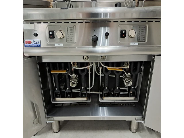 Dubbele gasfriteuse, bon-line, model jzh-rc-2 type a1 - afbeelding 4 van  9