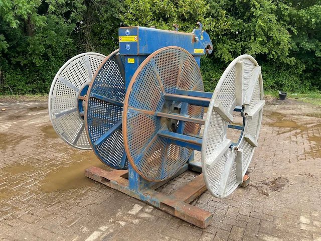 Dubbele hydraulische haspel - afbeelding 1 van  5