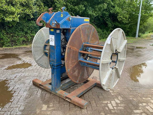 Dubbele hydraulische haspel - afbeelding 3 van  5