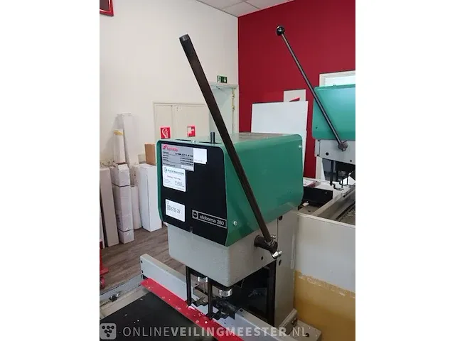 Dubbele papierboormachine nagel, citoborma 280, voet bediend - afbeelding 5 van  8