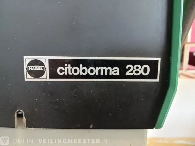 Dubbele papierboormachine nagel, citoborma 280, voet bediend - afbeelding 6 van  8