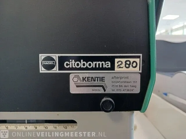 Dubbele papierboormachine nagel, citoborma 280 - afbeelding 2 van  11