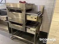 Dubbele pizza bandoven - afbeelding 1 van  3