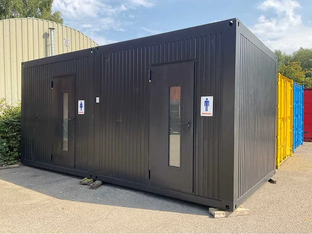 Dubbele sanitairunit (2x) - afbeelding 1 van  24