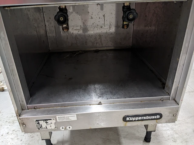 Dubbele staande frituurpan küppersbusch., lef-224 - afbeelding 4 van  9