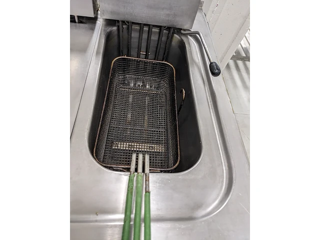 Dubbele staande frituurpan küppersbusch., lef-224 - afbeelding 8 van  9