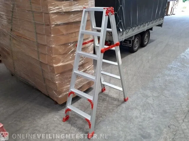Dubbele trap cmp, 6x6 - afbeelding 1 van  2