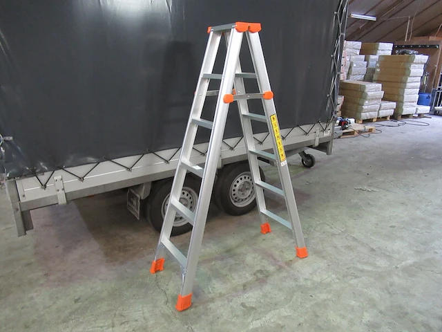 Dubbele trap jr-ladders, 6x6 - afbeelding 1 van  2