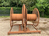 Dubbele trommel slanghaspel - afbeelding 2 van  2
