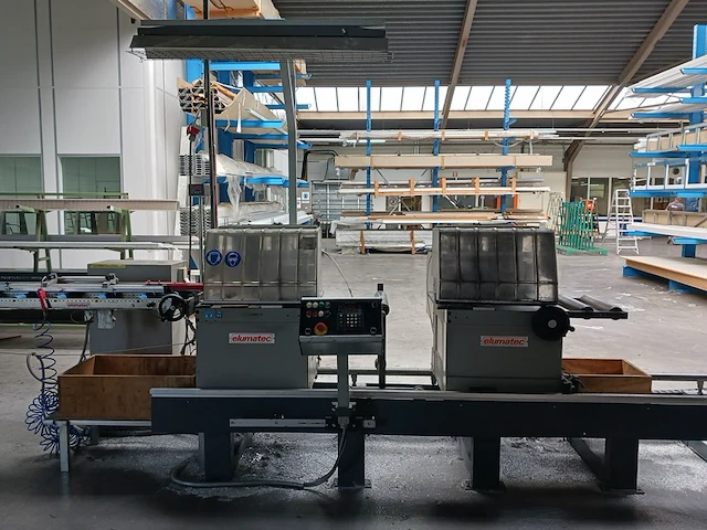 Dubbele verstekzaagmachine elumatec, bouwjaar 1995 - afbeelding 12 van  56
