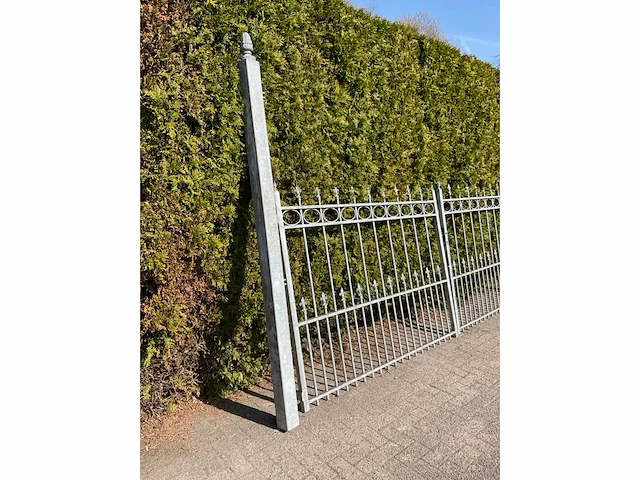 Dubbele vleugelpoort - 4 meter - afbeelding 3 van  10
