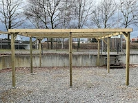 Dubbele vrijstaande carport 1000x520x247 cm - afbeelding 2 van  8