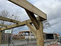 Dubbele vrijstaande carport 1000x520x247 cm - afbeelding 6 van  8
