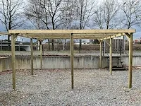 Dubbele vrijstaande carport 500x520x247 cm - afbeelding 2 van  8
