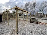 Dubbele vrijstaande carport 500x520x247 cm - afbeelding 5 van  8